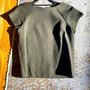 Alice + Olivia Black Evening Blouse